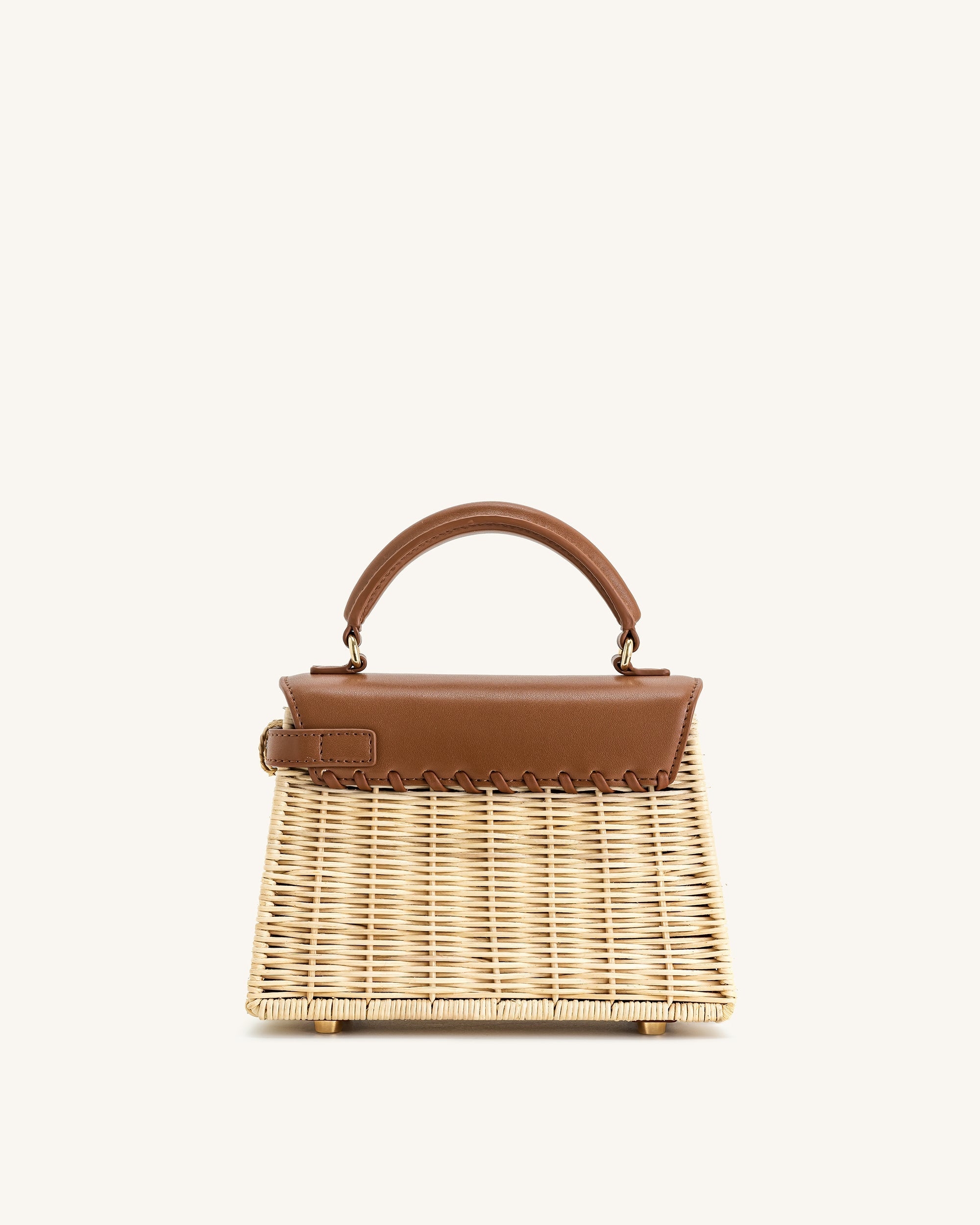 Elise | Bolso de Rattan Natural Artesanal