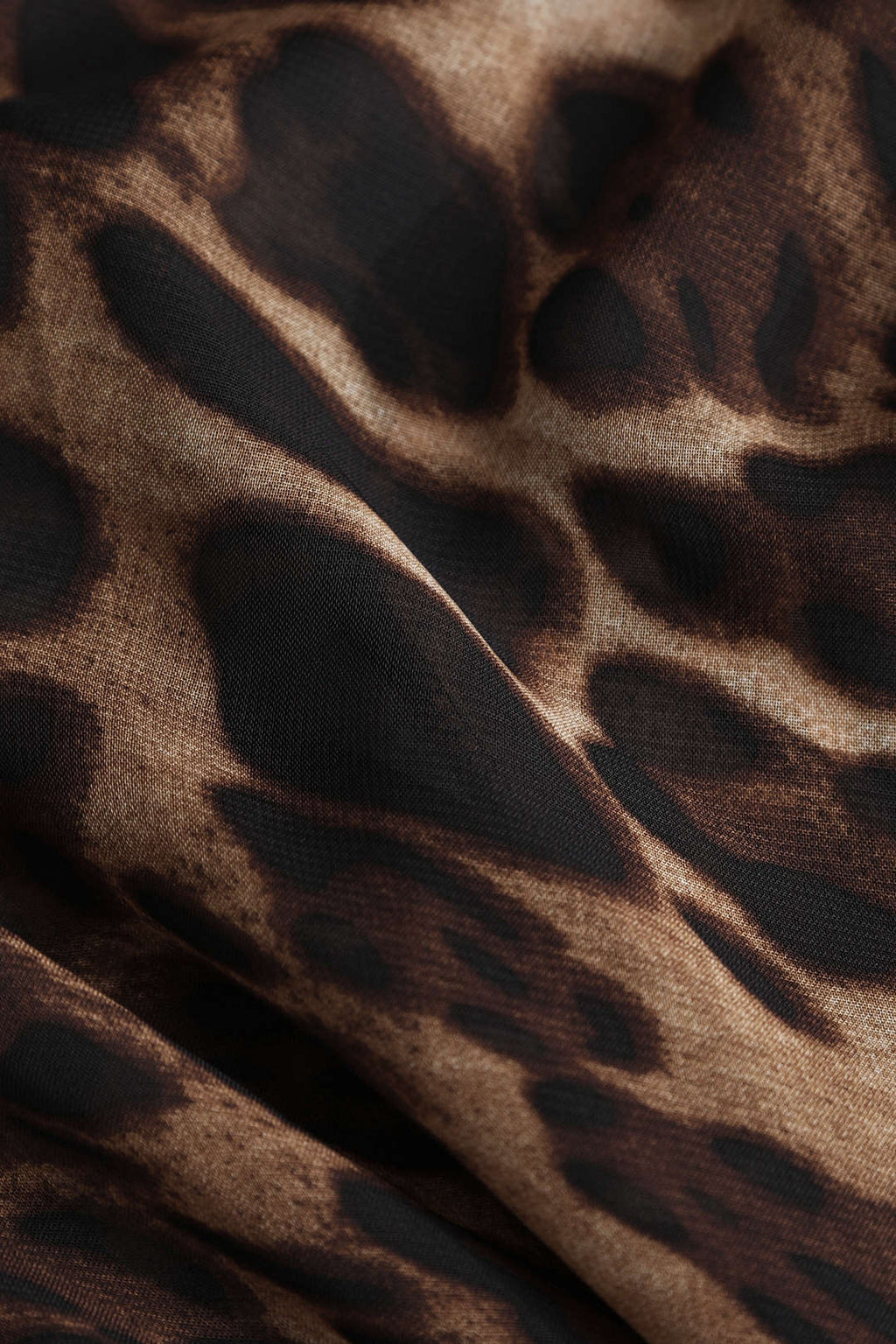 Vestido Maxi Leopardo Elegante Espalda Descubierta