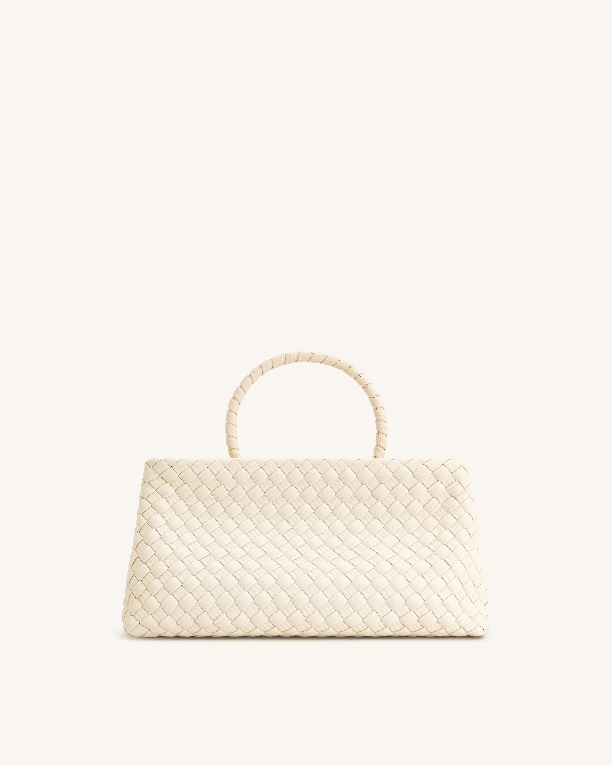 Elora | Bolso Tote Tejido Blanco