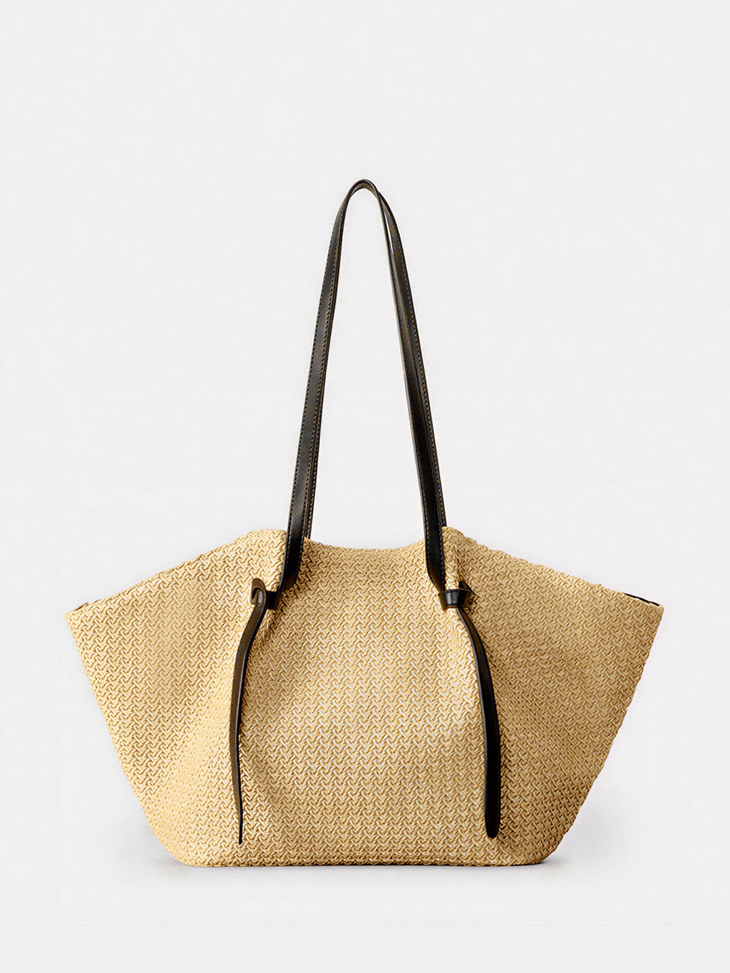 Large Straw Woven Tote Bag