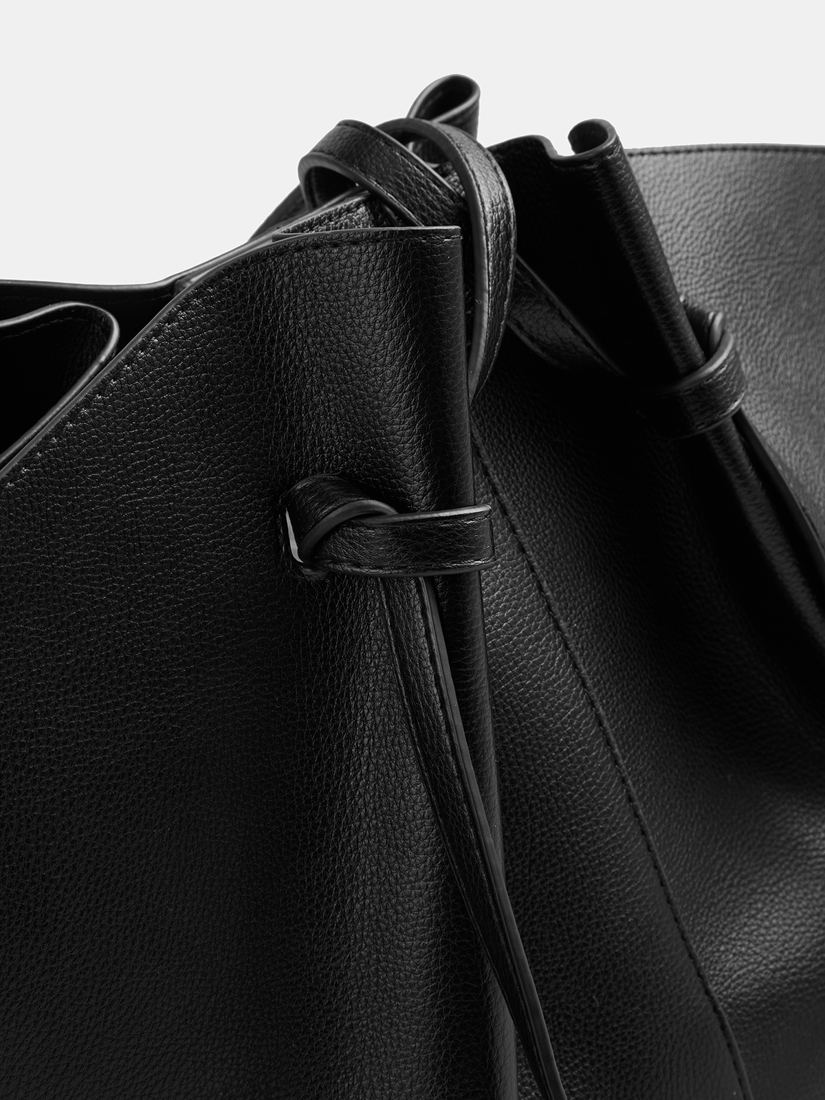 Large Capacity Faux Leather Tote Bag