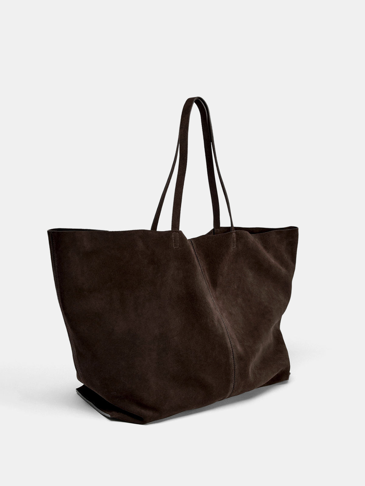 Large Capacity Suede Effect Tote Bag