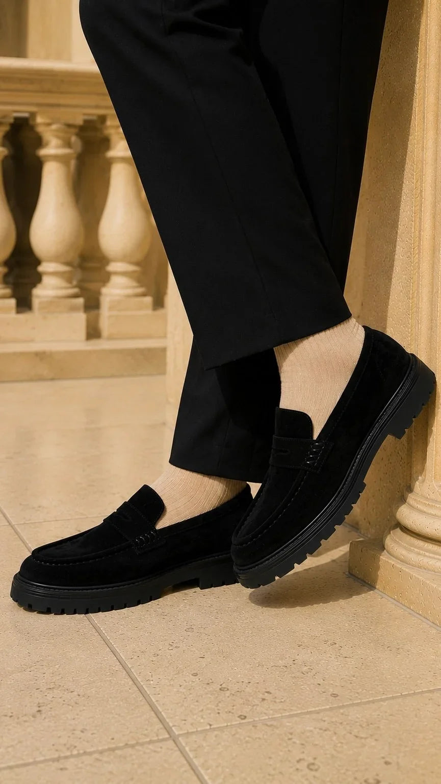 Mocasines Penny de Ante Negro