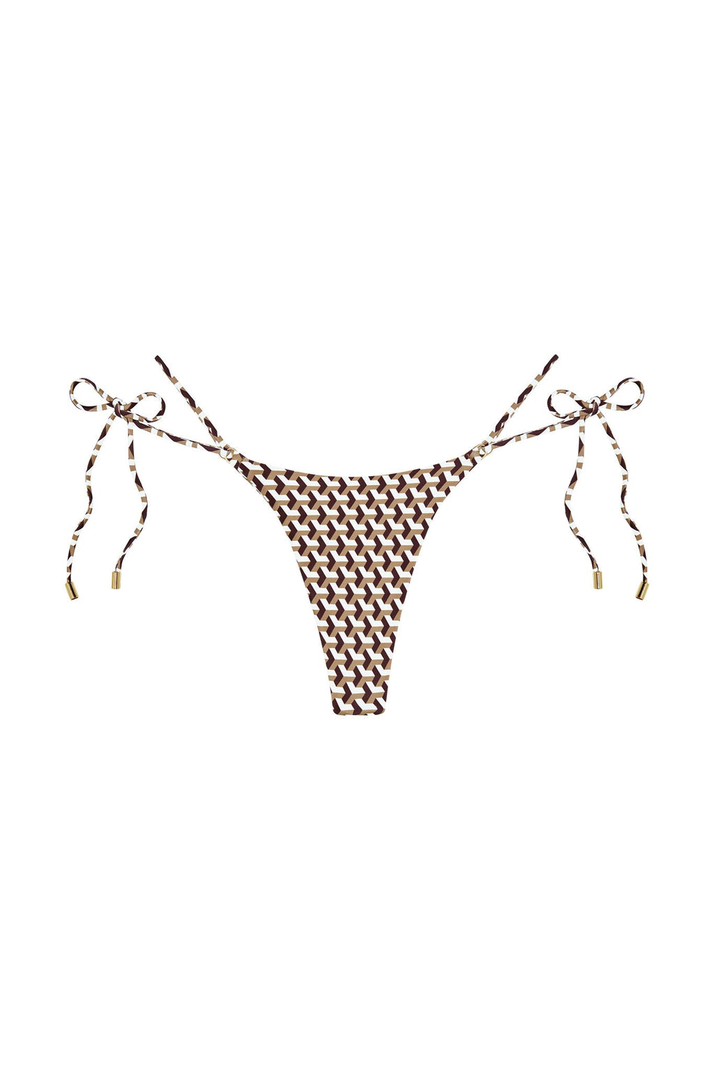 Braga de Bikini Hanalei Husk Geo – Diseño Geométrico Elegante