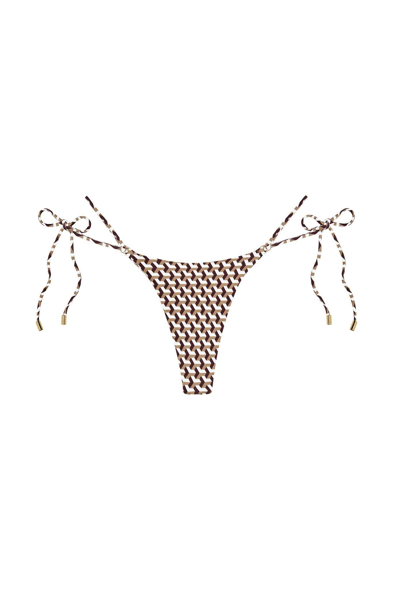 Braga de Bikini Hanalei Husk Geo – Diseño Geométrico Elegante