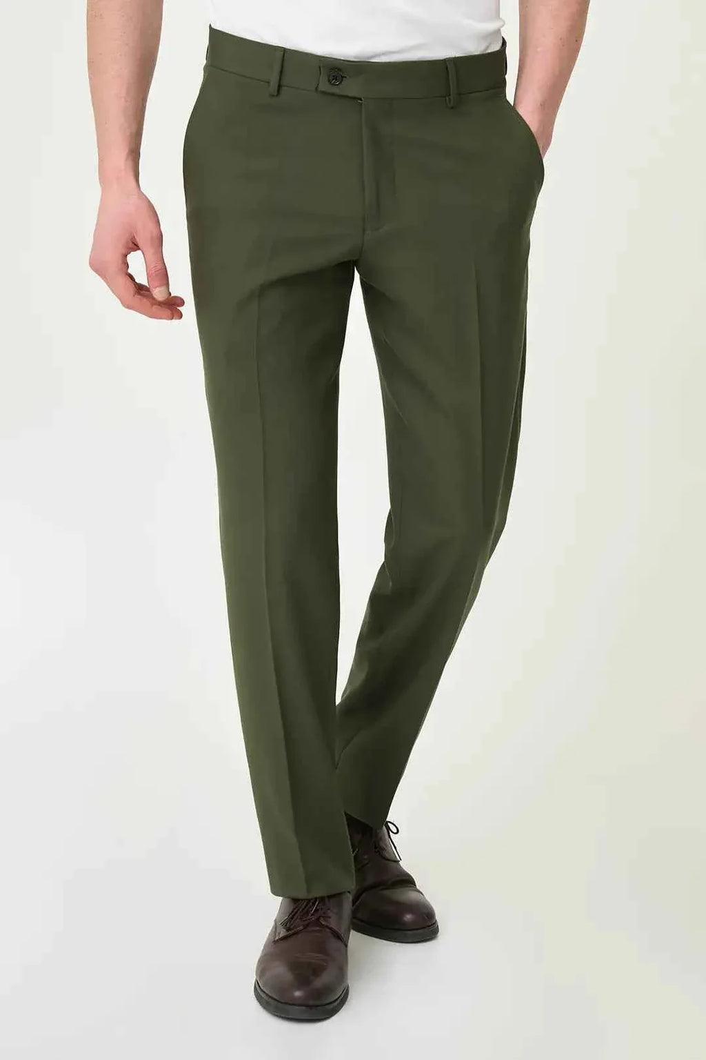 Laredo Dark Green Dress Pants