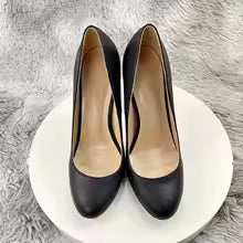 Zapatos Elegance Negro Mate Mujer