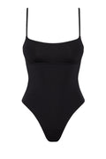Bañador Sausalito Largo Negro – Diseño Elegante para Mujer