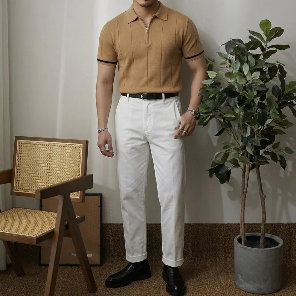 Polo Eros™ | Elegancia Atemporal con Tejido Premium