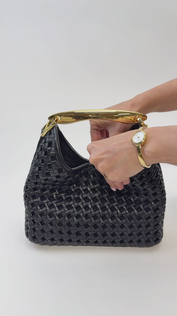 Bolso Boomerang Trenzado | Elegancia que Destaca