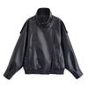 Chaqueta Oversize Premium de Polipiel para mujer