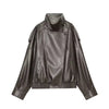Chaqueta Oversize Premium de Polipiel para mujer