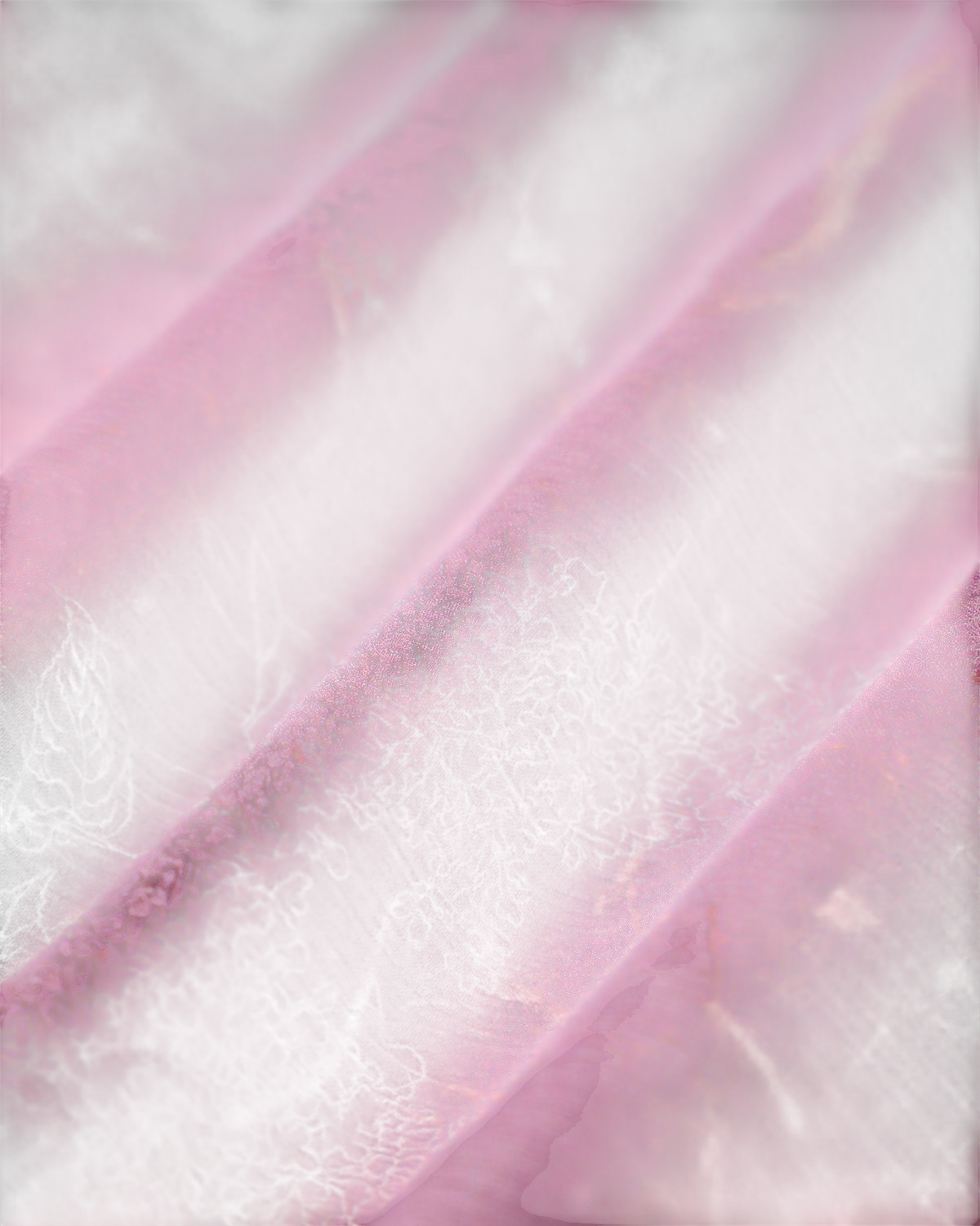 Close-up of zevrion purple midi dress fabric featuring delicate floral line art and soft ruffled texture.
