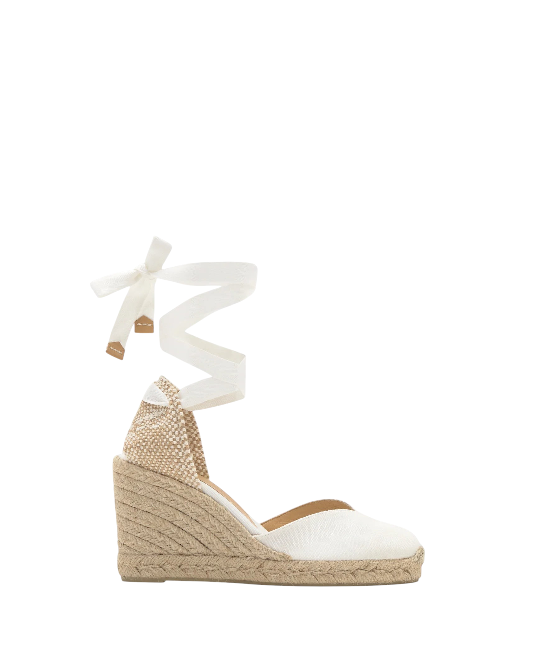 zevrion white wedge platform sandals with woven jute heel and ribbon ankle ties for a sophisticated summer look